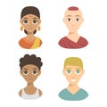 People nationality race vector illustration.