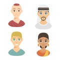 People nationality race vector illustration.