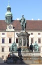 People near Statue of Francis first