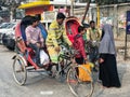 Cycle rickshaw in Dhaka