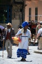 People in Old Havana, Cuba