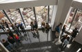 People in One World Observatory in New York City