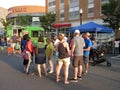 People at the Outdoor Festival in June