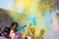 holi festival in India and Pakistan Royalty Free Stock Photo