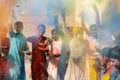 holi festival in India and Pakistan Royalty Free Stock Photo