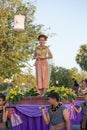 People parade in Loy Krathong festival