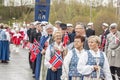 People on parde before school in Verdal, Norway.