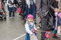 People on parde before school in Verdal, Norway.