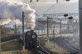 People participate in retro train ride in Lviv, amid Russia-Ukraine war