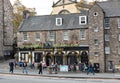 Restaurant in old building in Edinburgh Royalty Free Stock Photo