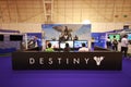 People paying destiny videogame