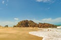 People at pedra furada Jericoacoara Brazil Royalty Free Stock Photo