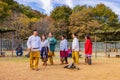 People performance traditional dance in Chickasaw Cultural Center