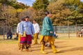 People performance traditional dance in Chickasaw Cultural Center