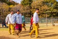 People performance traditional dance in Chickasaw Cultural Center