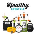 People physical sport training fitness healthy lifestyle