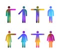 People Pictograms Colours