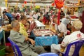 People play Chinese chess in Chinatown Bangkok.