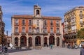 People at the Plaza Mayor