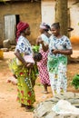 People in PORTO-NOVO, BENIN Royalty Free Stock Photo