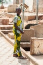 People in PORTO-NOVO, BENIN Royalty Free Stock Photo