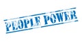People power blue stamp