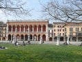 People in Prato della Valle - Padova (Padua) - Italy Royalty Free Stock Photo