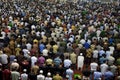 People praying in a Mosque - Jakarta, indonesia Royalty Free Stock Photo