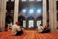 People praying in a Mosque