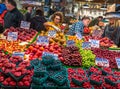 People in Produce Market
