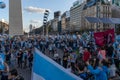 People protesting against the quarantine and the government's politics in Argentina