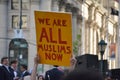 Muslim Ban protest march