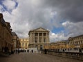 The esplanade before the entrance of the Chateaux de Versailles in Paris Royalty Free Stock Photo