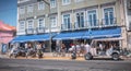 People queuing in front of the famous bakery Pasteis Belem