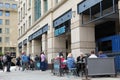 People Queuing Outside a Brewdog Bar