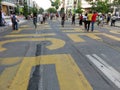 People at the Rally in the Street in Washington DC