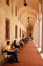 A small cafe for patrons of the Boston Public Library