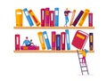 People Read and Study, Students Prepare for Examination, Gaining Knowledges. Reading and Education Concept