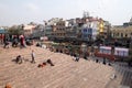 People relaxing at Jama Masjid Mosque, Delhi Royalty Free Stock Photo