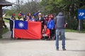 People from Republic of China at Lapataia Bay along the Coastal Trail in Tierra del Fuego National Park, Argentina