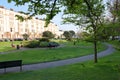 People resting in Palmeira Square garden