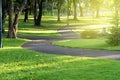 people ride on the bicycle lane Royalty Free Stock Photo