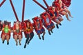 People rides on the Claw in Dreamworld Gold Coast Queensland Australia