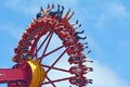 People rides on the Claw in Dreamworld Gold Coast Queensland Australia