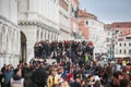 People at Riva degli Schiavoni