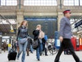 Gare du Nord Paris Royalty Free Stock Photo