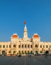 The People`s Committee Building, Ho Chi Minh City, Vietnam Royalty Free Stock Photo