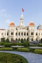 The People's Committee Building of Ho Chi Minh City, Vietnam Royalty Free Stock Photo