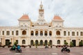 People`s Committee Building Saigon in Ho Chi Minh City Royalty Free Stock Photo