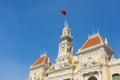 The People`s Committee of Ho Chi Minh City in Ho Chi Minh, Vietnam Royalty Free Stock Photo